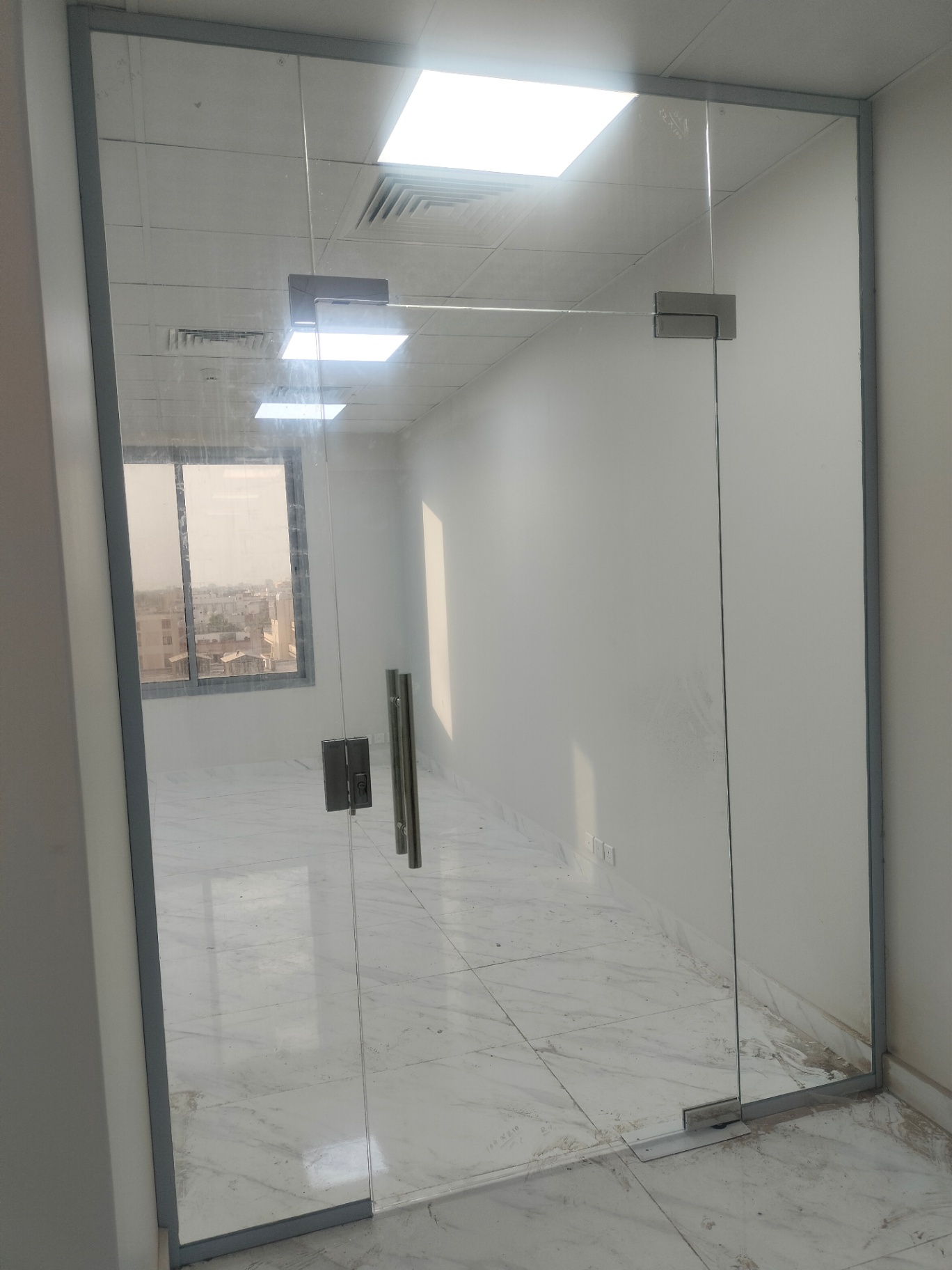 Office Glass Partition Installation