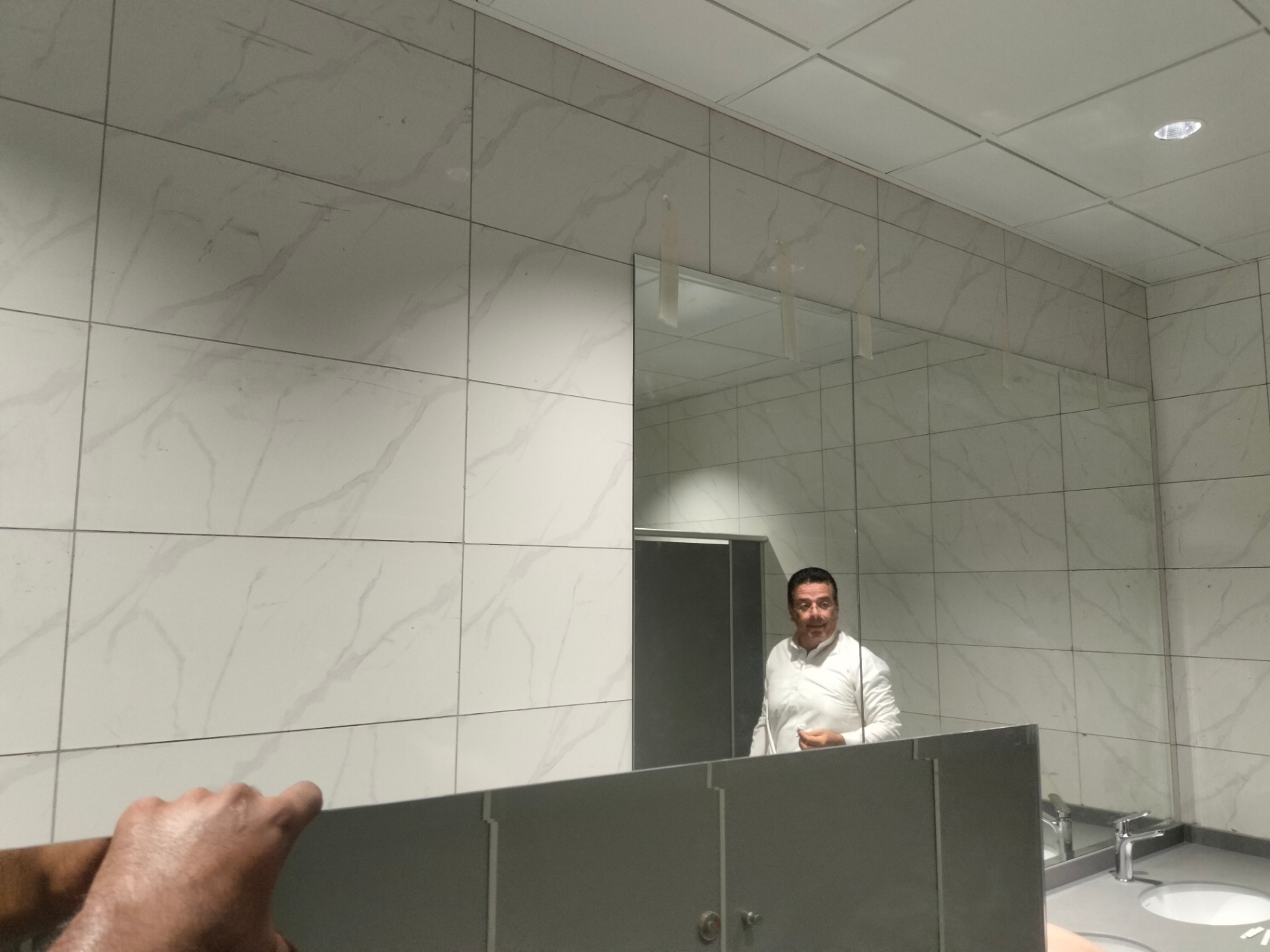 Large Wall Mirror Installation