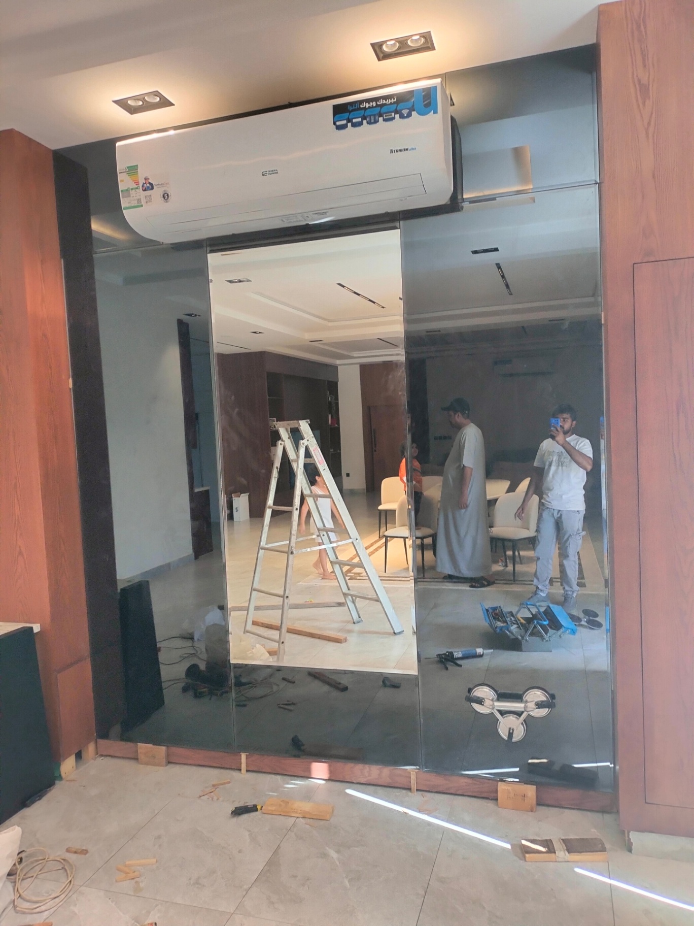 Mirror Feature Walls